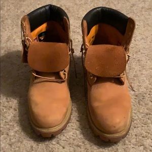 Used timberland boots